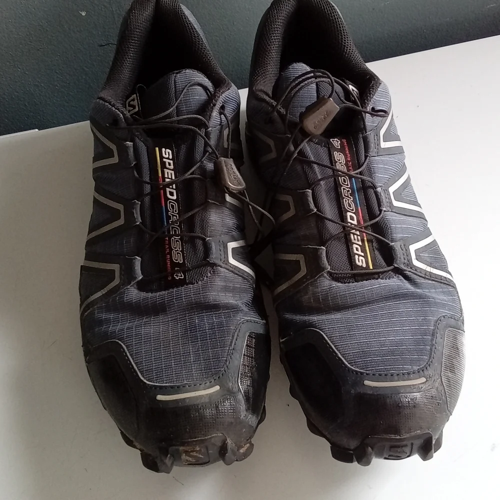 Salomon Speedcross 4 Trail Running Shoes Blue Black‎ Mens 383130